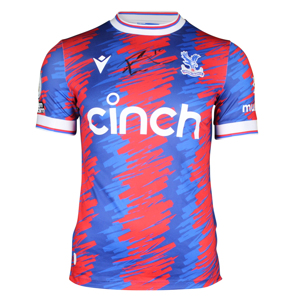 Crystal Palace 팀의 Eberechi Eze 셔츠