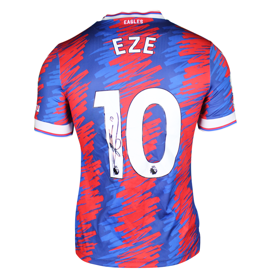 Crystal Palace 팀의 Eberechi Eze 셔츠