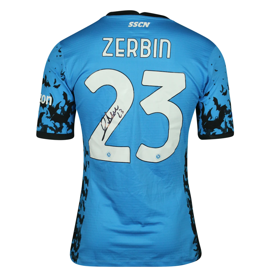 来自SSC Napoli的Alessio Zerbin球衣