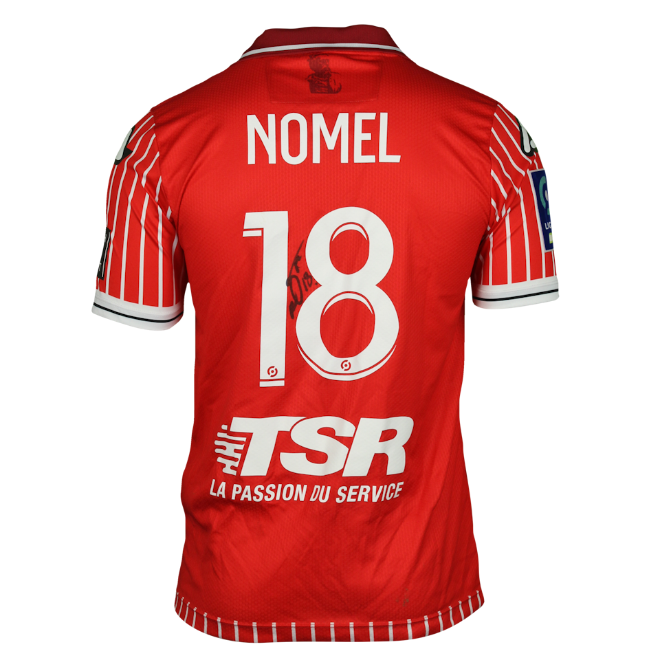 Lorng Nomel Valenciennes FC shirt