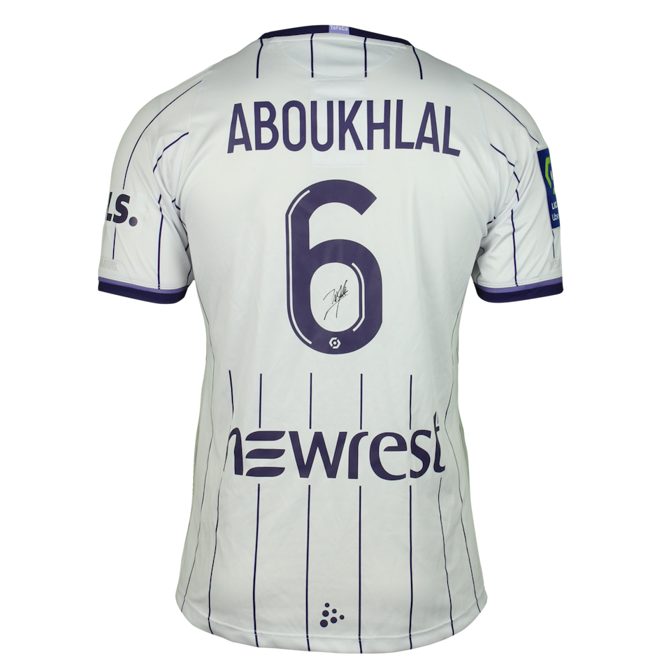 Zakaria Aboukhlal Toulouse FC shirt