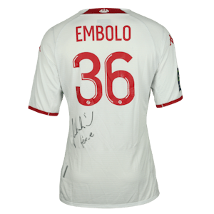 Breel-Donald Embolo AS Monaco shirt