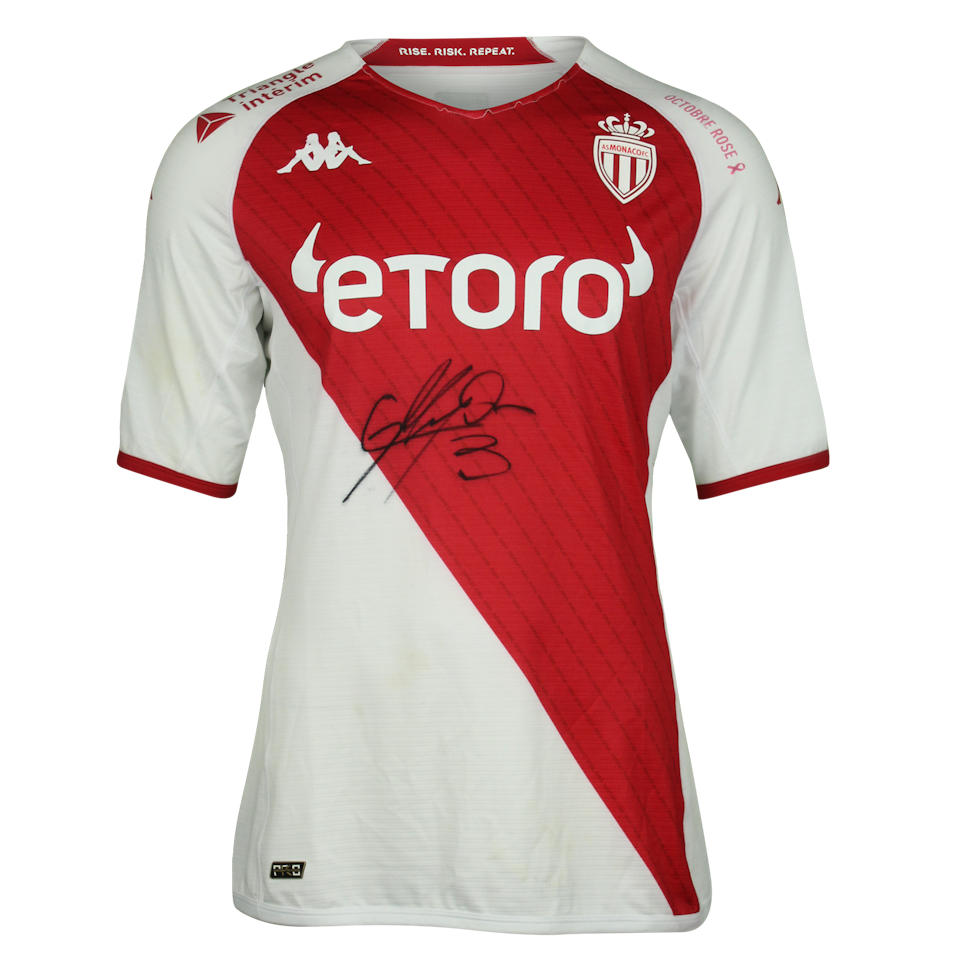 Maillot de Guillermo Alfonso Maripán Loaysa (AS Monaco)