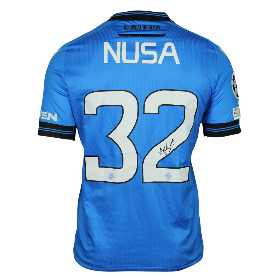 Antonio Nusa Club Brugge shirt