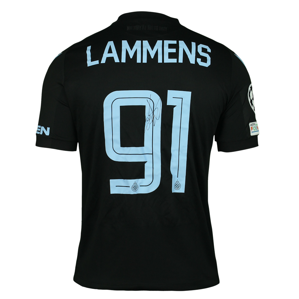 Senne Lammens Club Brugge shirt