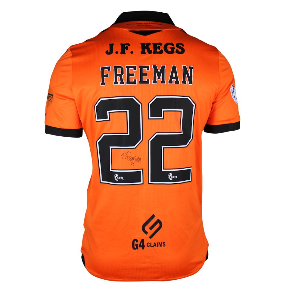 Kieran Freeman Dundee United shirt