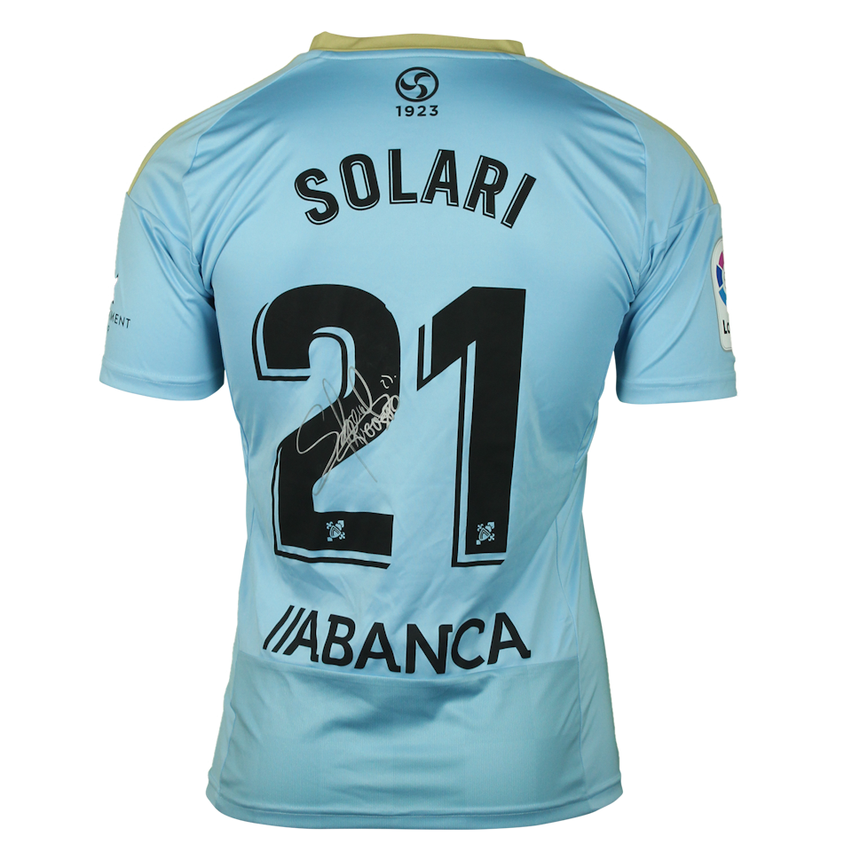 Maillot de Augusto Solari (RC Celta)