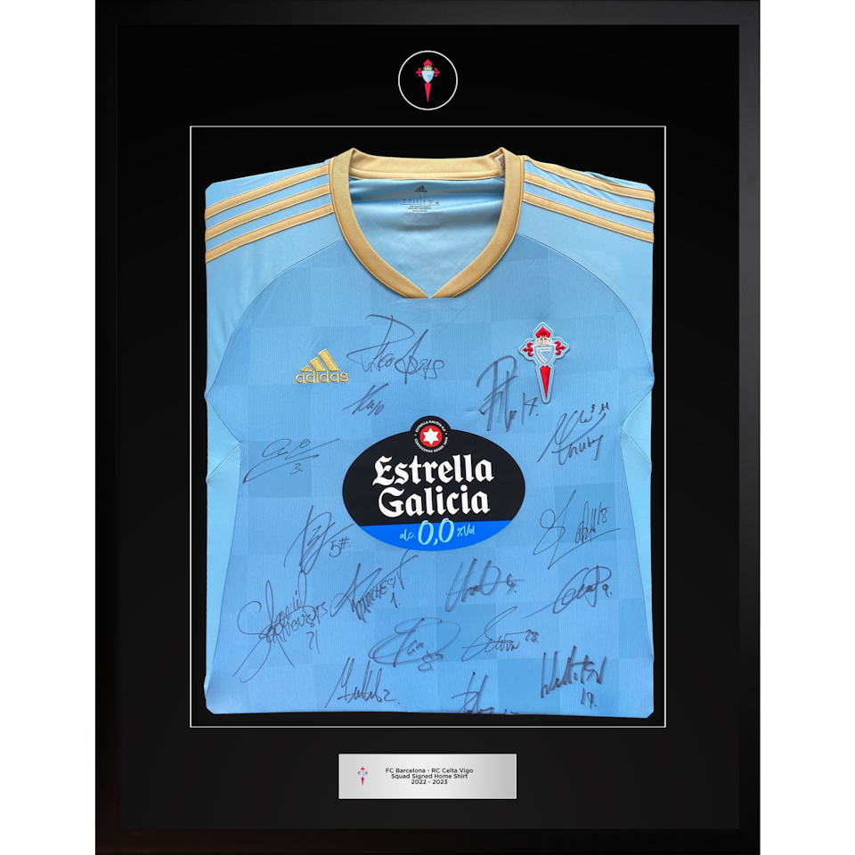 Framed Squad Signed Shirt