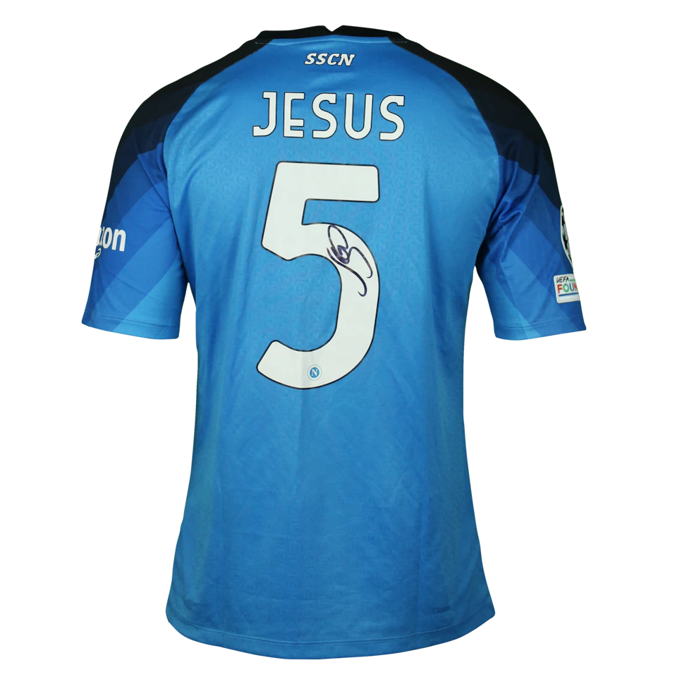 Camiseta Juan Guilherme Nunes Jesus SSC Napoli