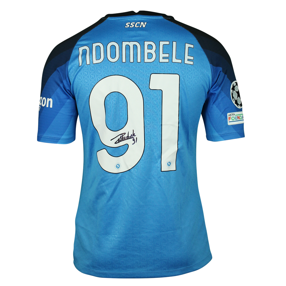 Tanguy Ndombele Napoli jersey