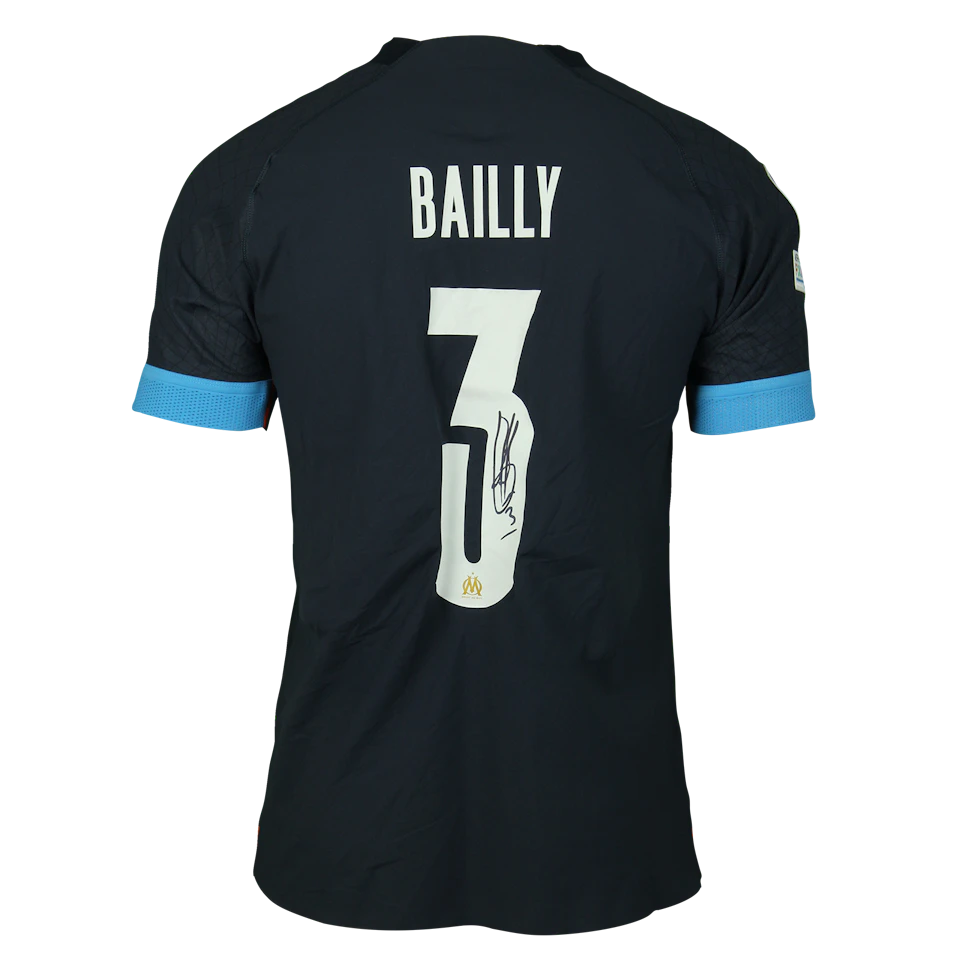 来自Olympique de Marseille的Eric Bertrand Bailly球衣