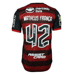 Matheus França de Oliveira Flamengo shirt