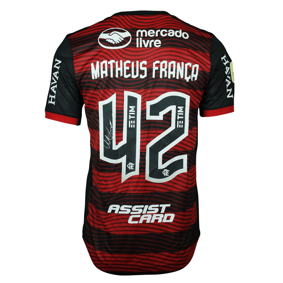 Matheus França de Oliveira Flamengo shirt