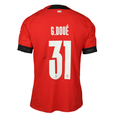 Stade Rennais F.C. 팀의 Guela Doué 셔츠