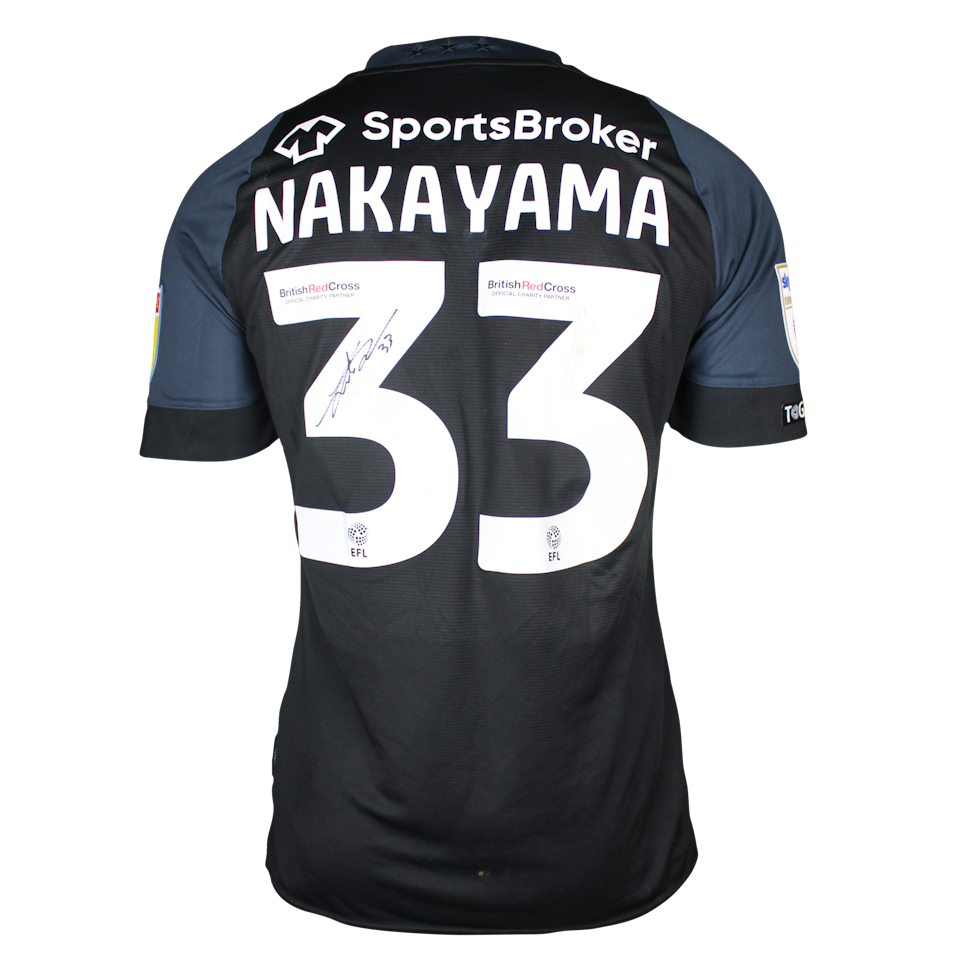 Yuta Nakayama Huddersfield Town shirt