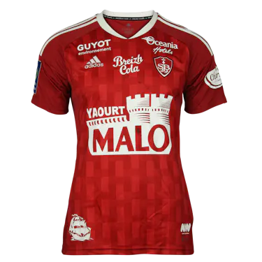 来自Stade Brestois 29的Pierre Lees Melou球衣