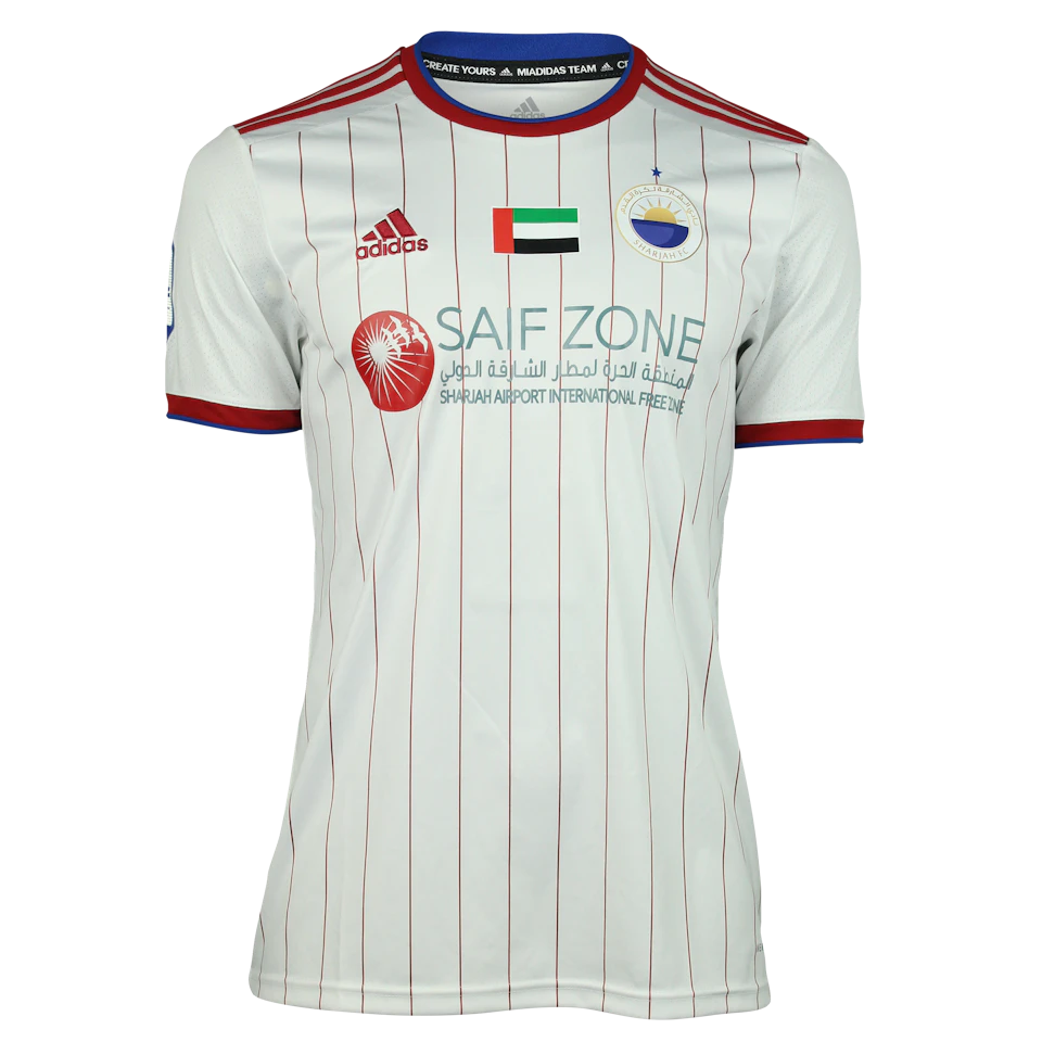 来自Sharjah FC的Shahin Abdulrahman球衣