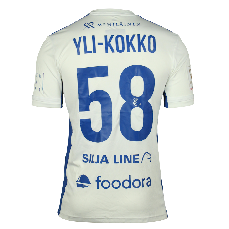 Johannes Yli-Kokko HJK Helsinki jersey