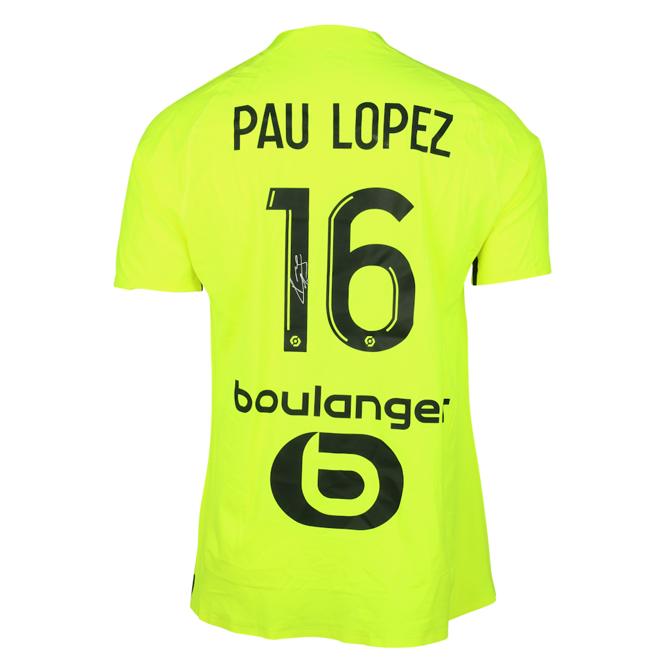 Pau López Olympique de Marseille jersey