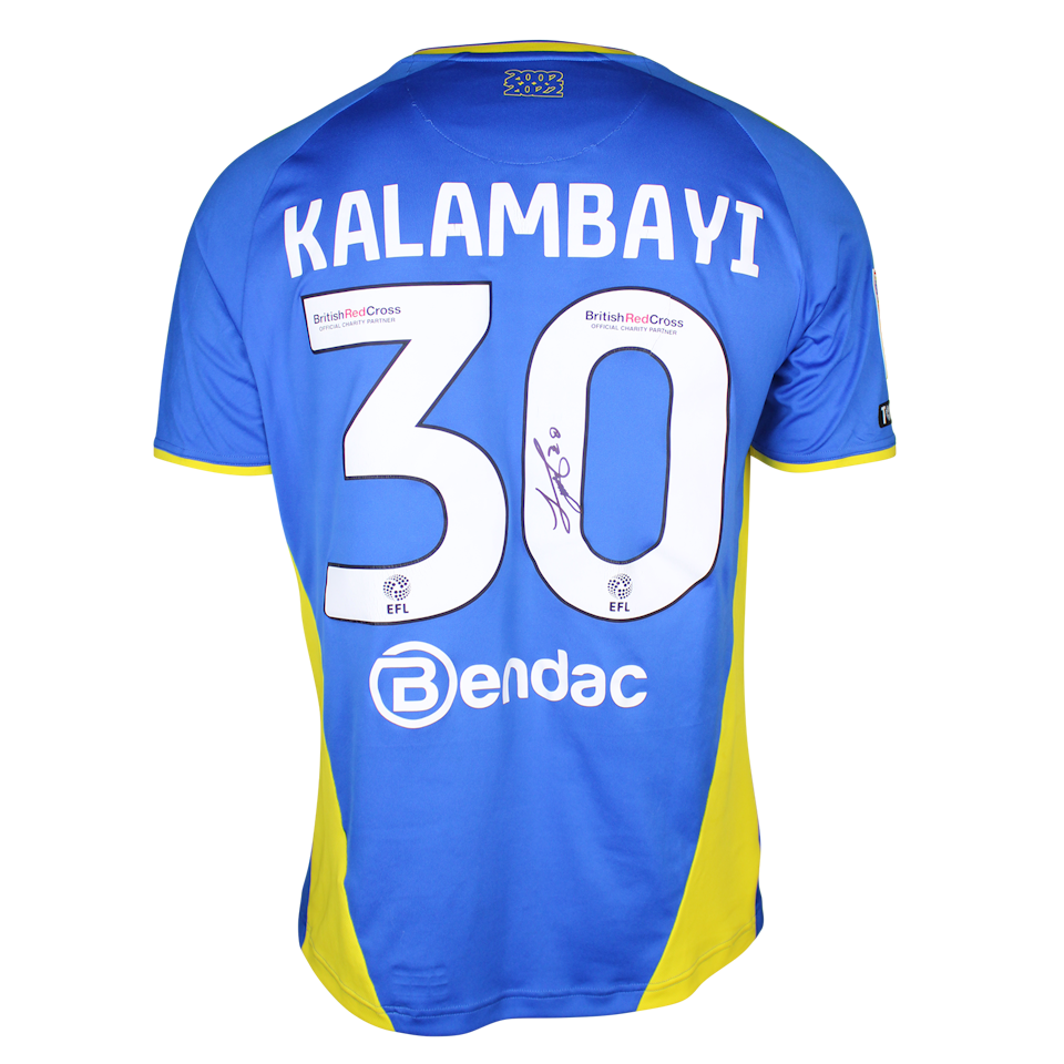 Paul Kalambayi AFC Wimbledon shirt
