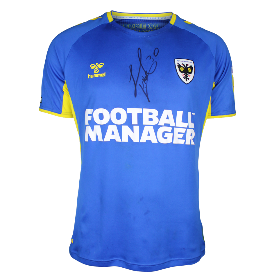 Paul Kalambayi AFC Wimbledon shirt