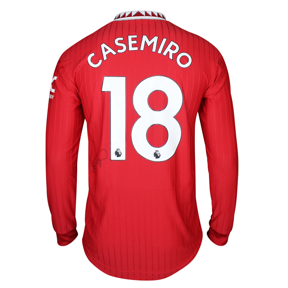 Casemiro Manchester United camisa.