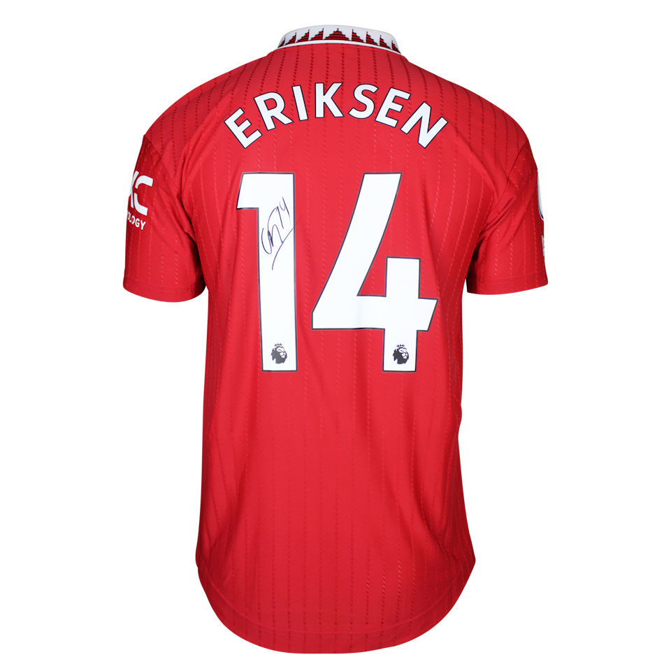Christian Dannemann Eriksen Manchester United jersey