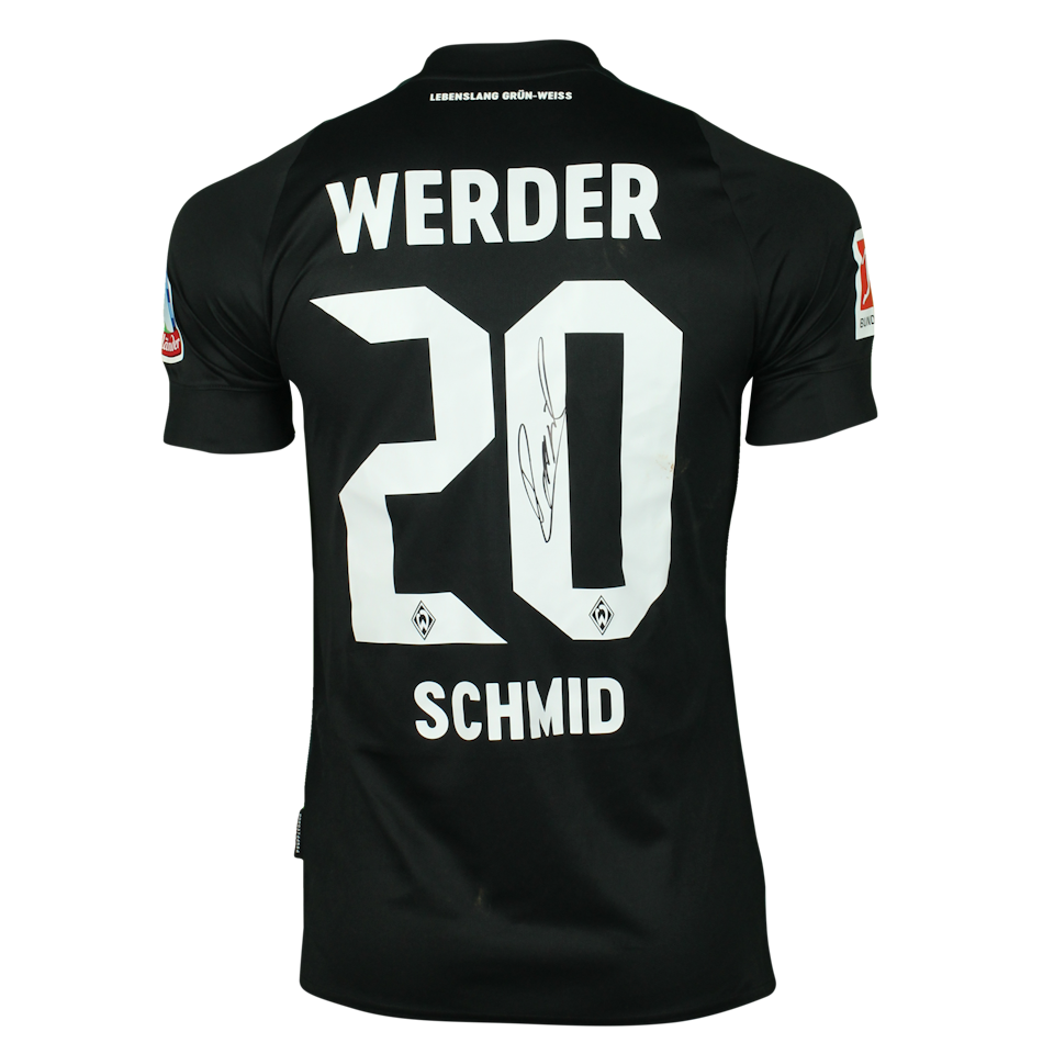 Werder Bremen-Trikot von Romano Schmid