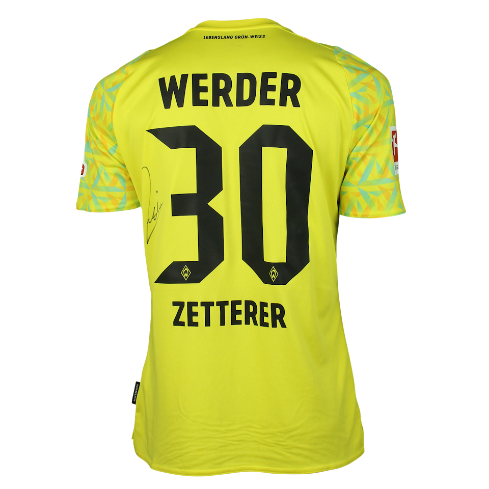 Michael Zetterer Werder Bremen jersey