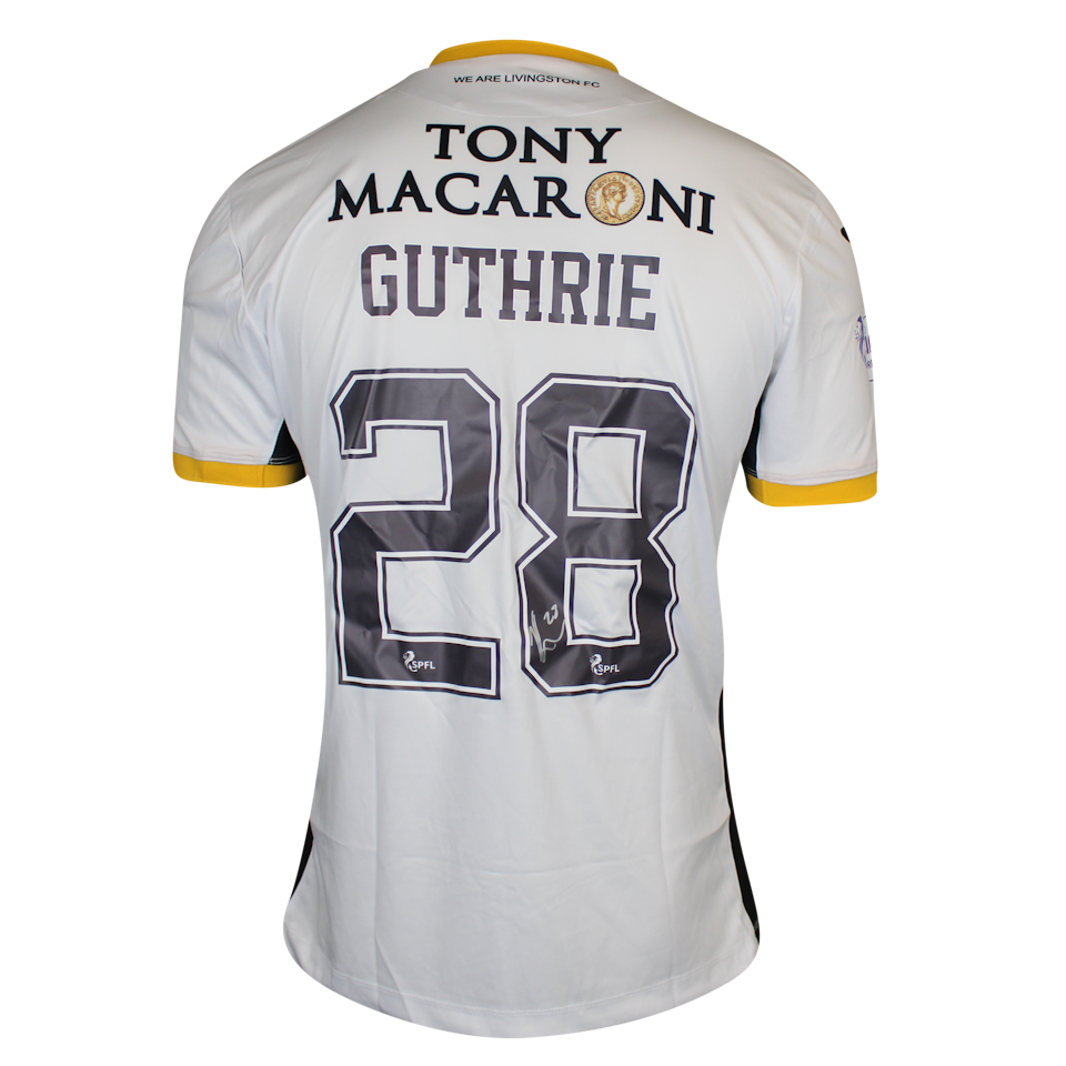 Kurtis Guthrie Livingston jersey