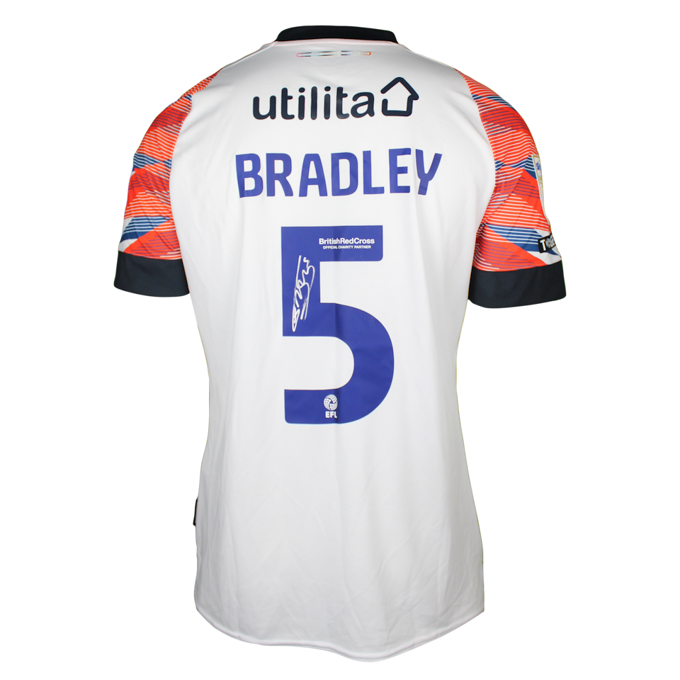 Sonny Bradley Luton Town shirt