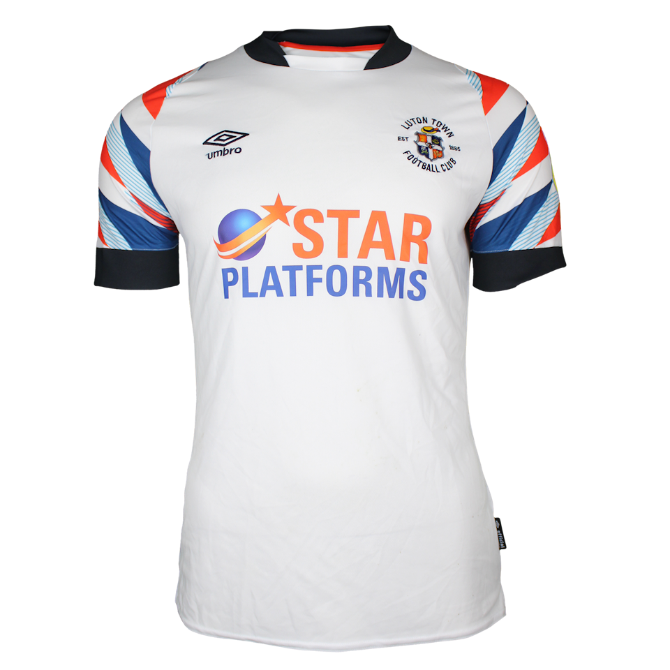 Luton Town 팀의 Luke Anthony Freeman 셔츠