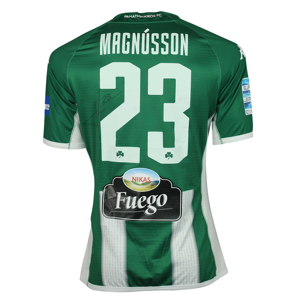 Hörður Björgvin Magnússon Panathinaikos shirt