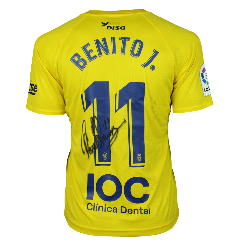 Benito Ramírez del Toro UD Las Palmas shirt
