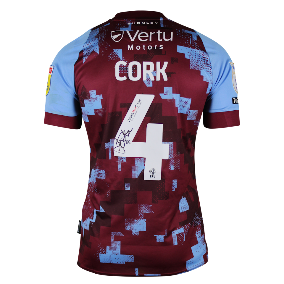 Jack Cork Burnley shirt