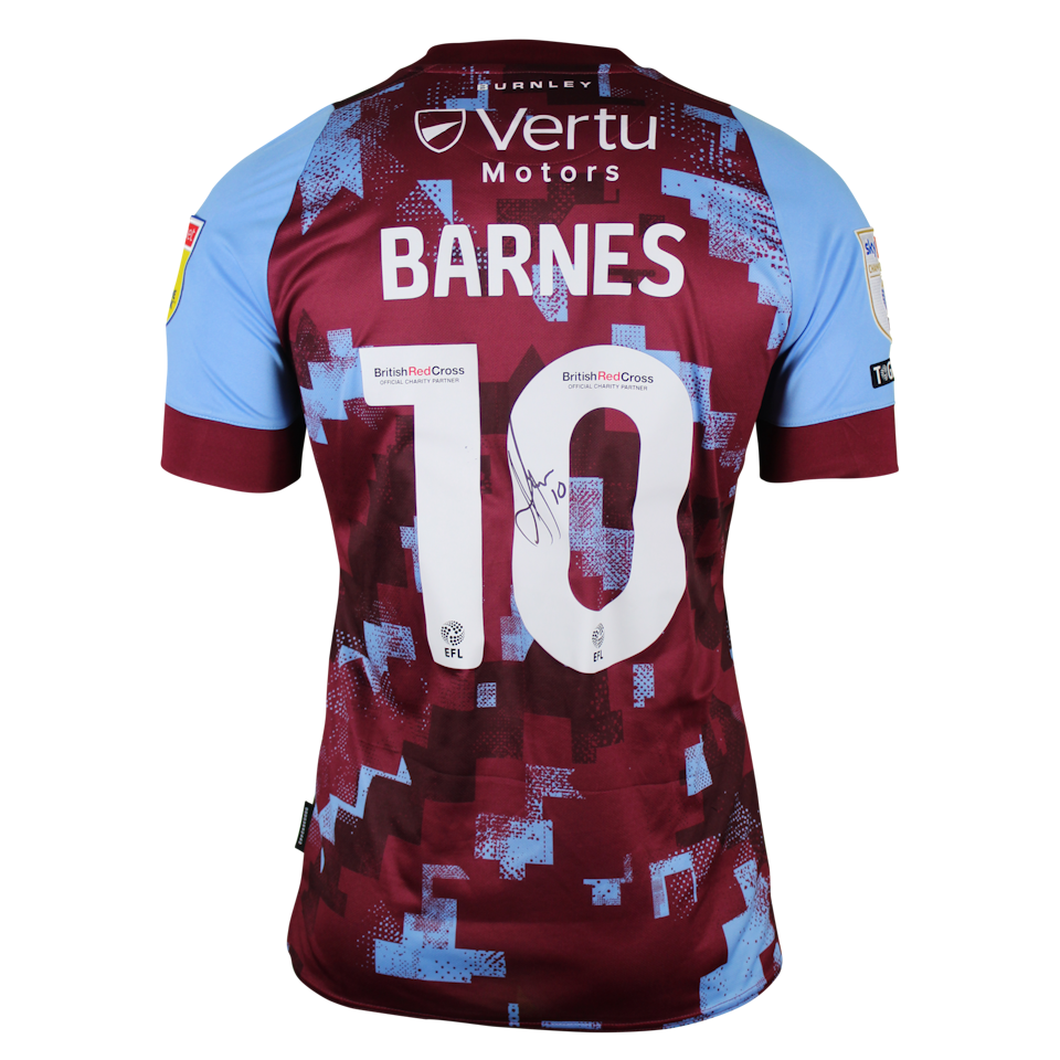 Ashley Barnes Burnley shirt