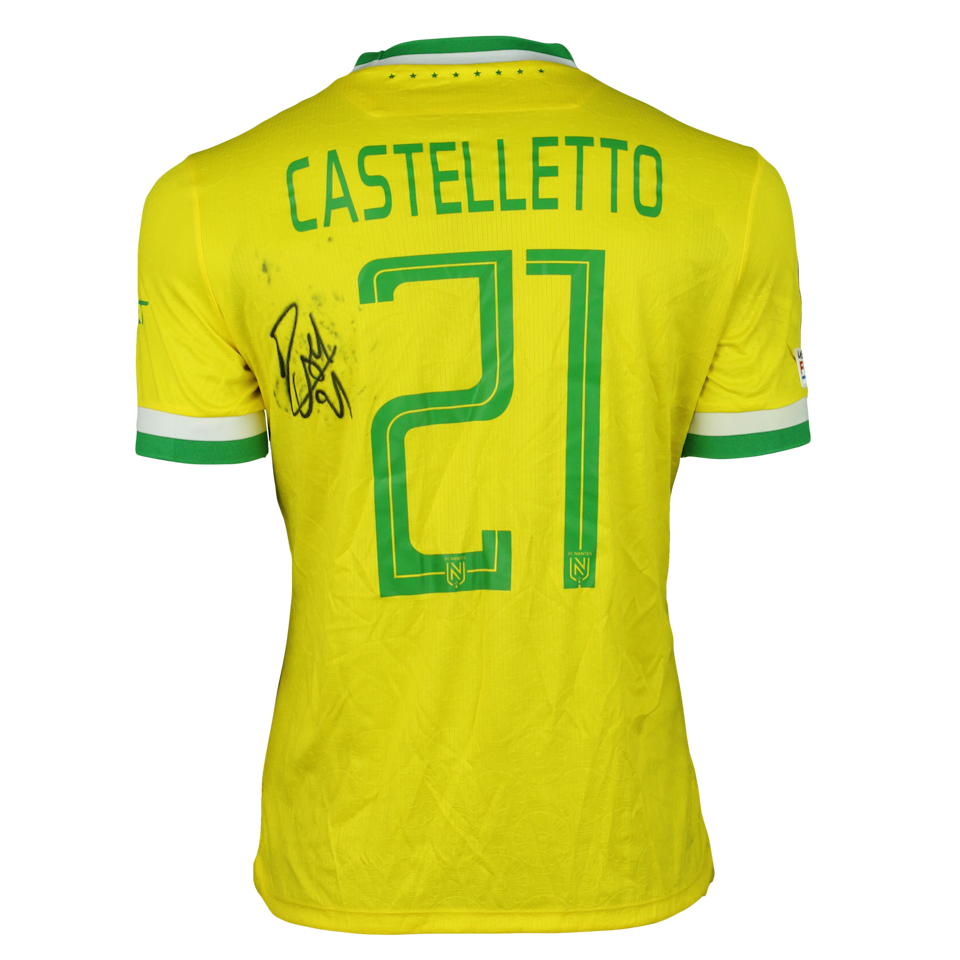 Jean-Charles Castelletto FC Nantes shirt