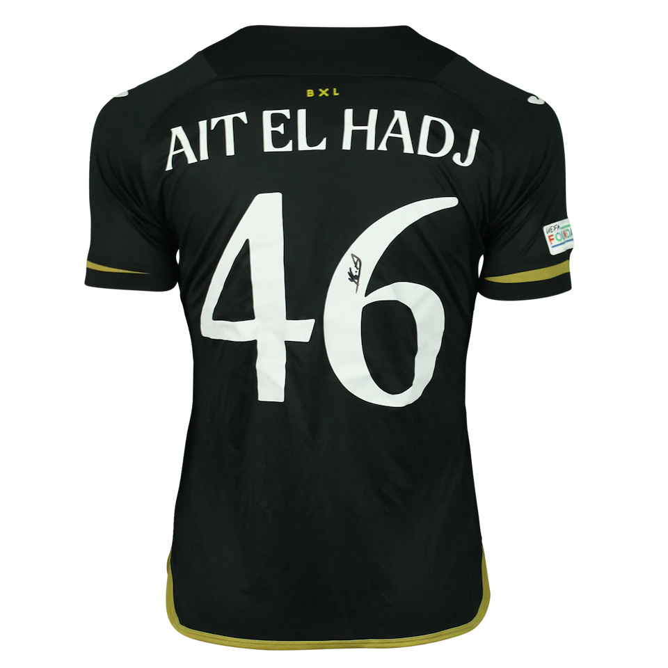 来自RSC Anderlecht的Anouar Ait El Hadj 球衣