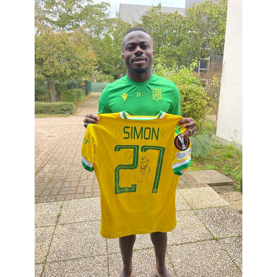 Moses Simon FC Nantes shirt