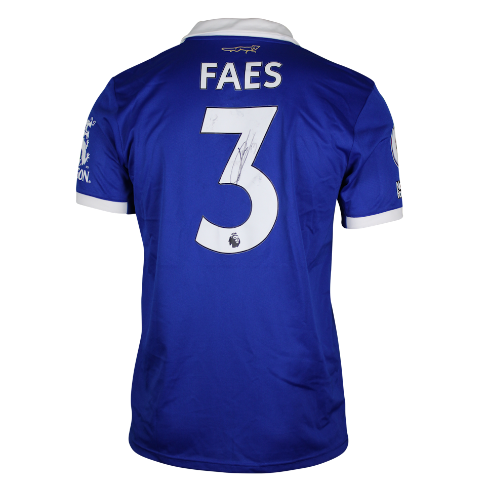 Maglia di Wout Faes (Leicester City)