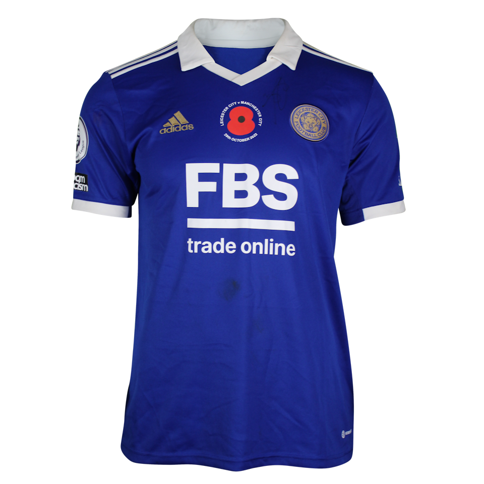 James Justin Leicester City shirt