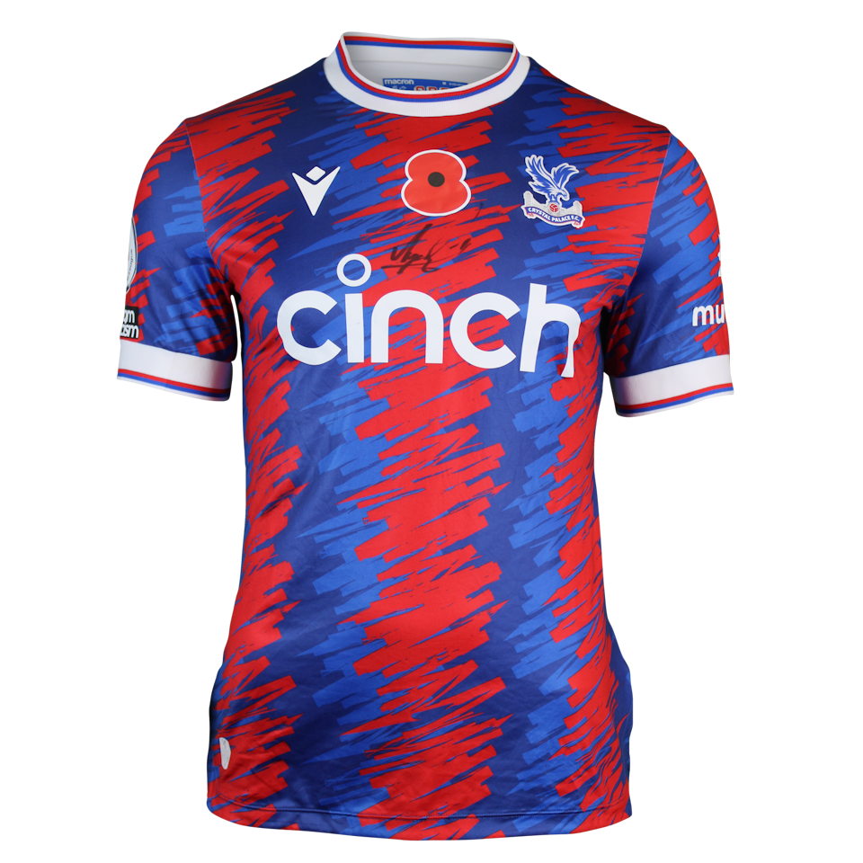 Luka Milivojević Crystal Palace camisa.