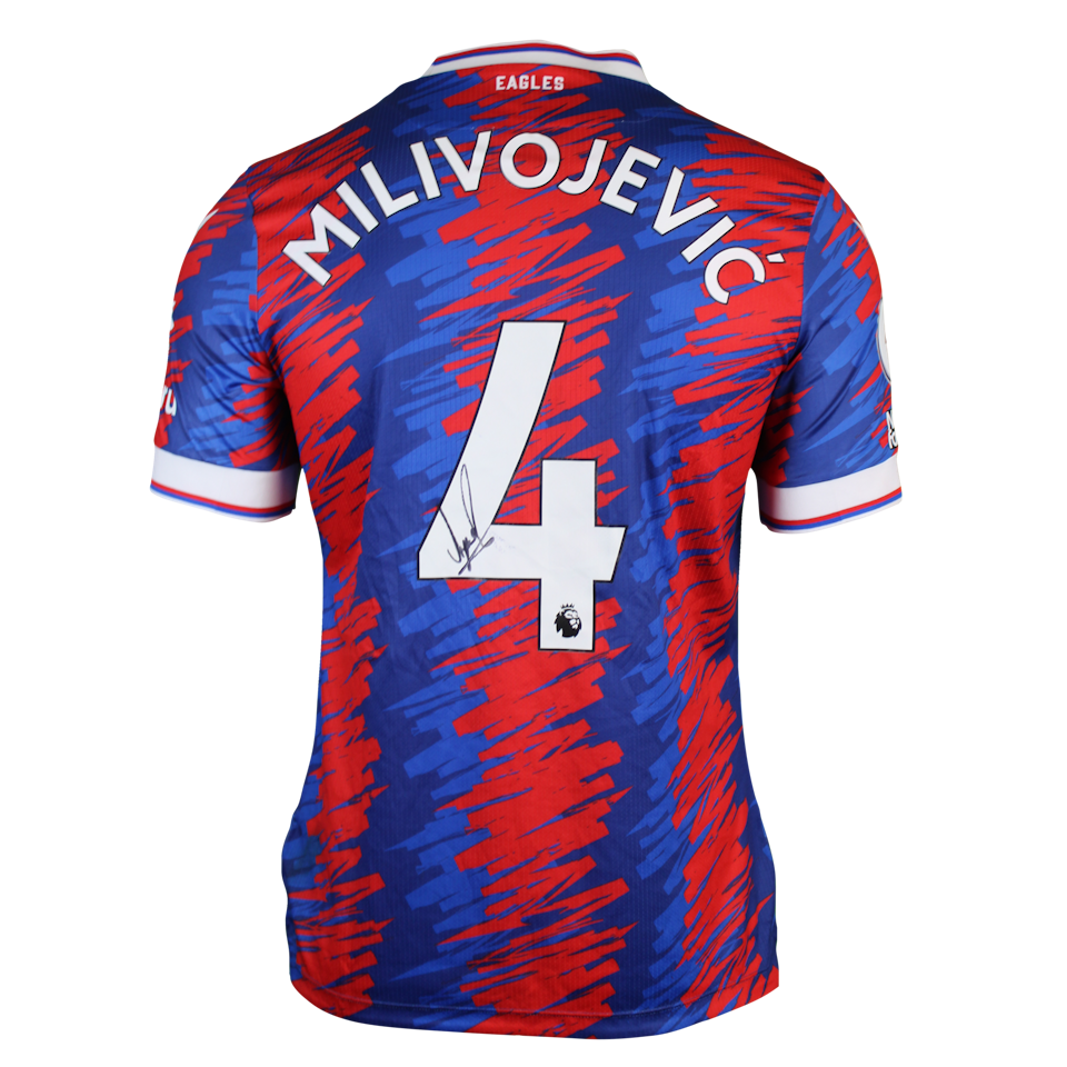 Luka Milivojević Crystal Palace camisa.