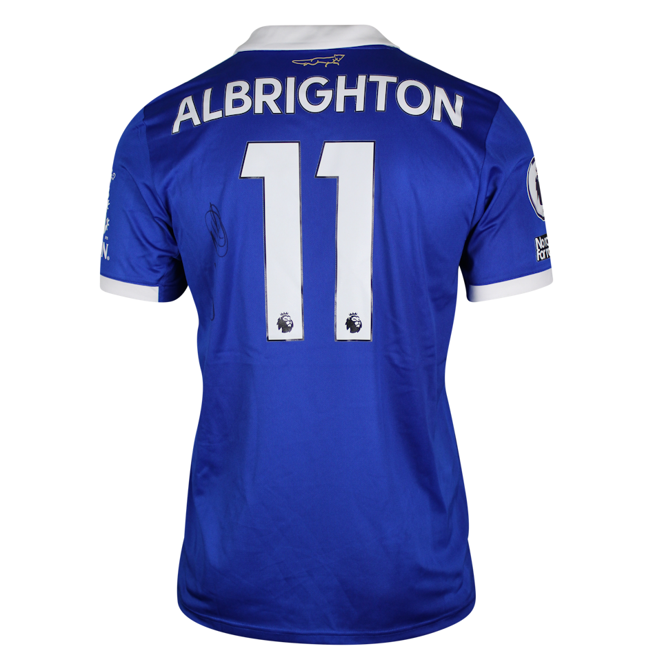 Marc Albrighton Leicester City shirt