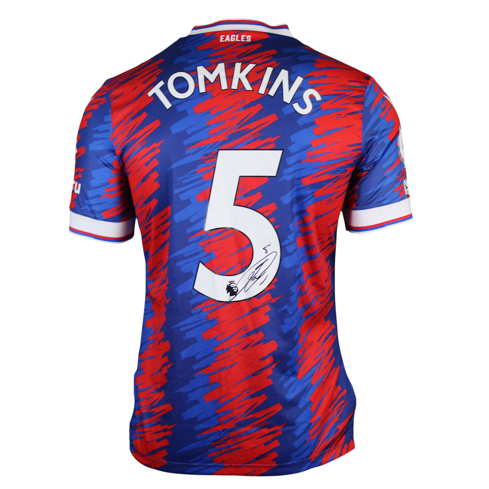 James Tomkins Crystal Palace shirt