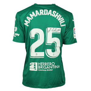 Giorgi Mamardashvili Valencia CF shirt