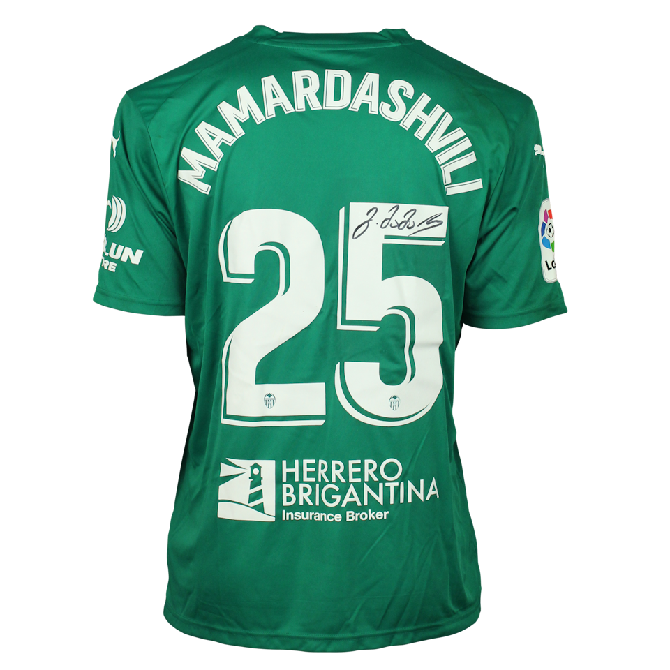 Giorgi Mamardashvili Valencia CF shirt