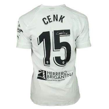 Camisola de Cenk Özkacar, Valencia CF