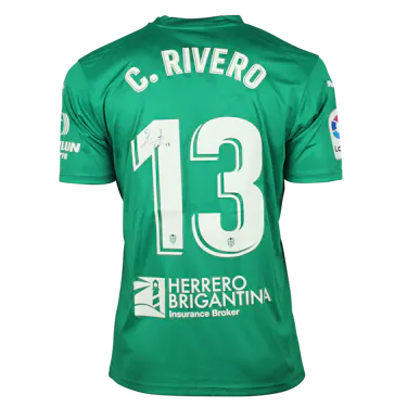 来自Valencia CF的Cristian Rivero Sabater球衣