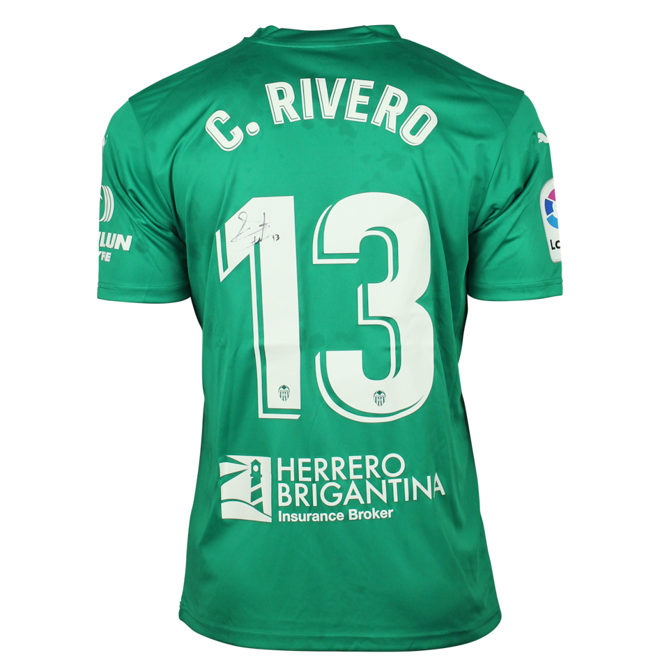 Maillot de Cristian Rivero Sabater (Valencia CF)
